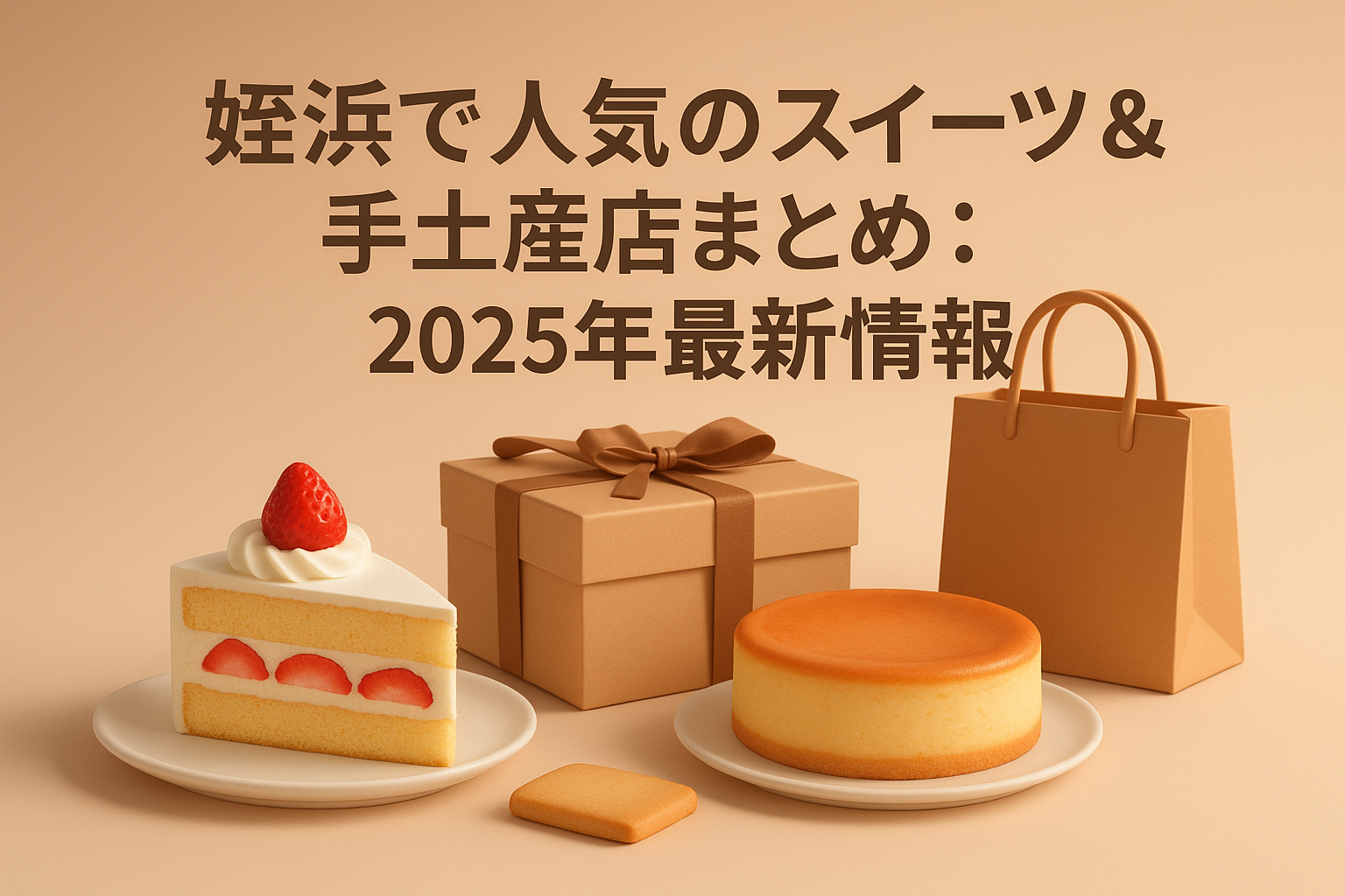 姪浜で人気のスイーツ＆手土産店まとめ：2025年最新情報