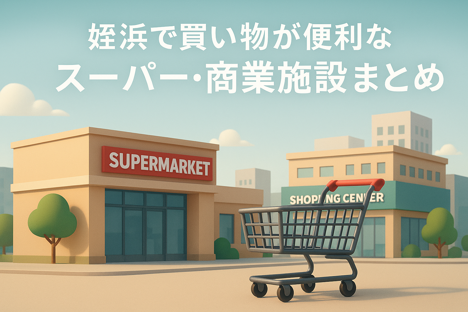 姪浜で買い物が便利なスーパー・商業施設まとめ