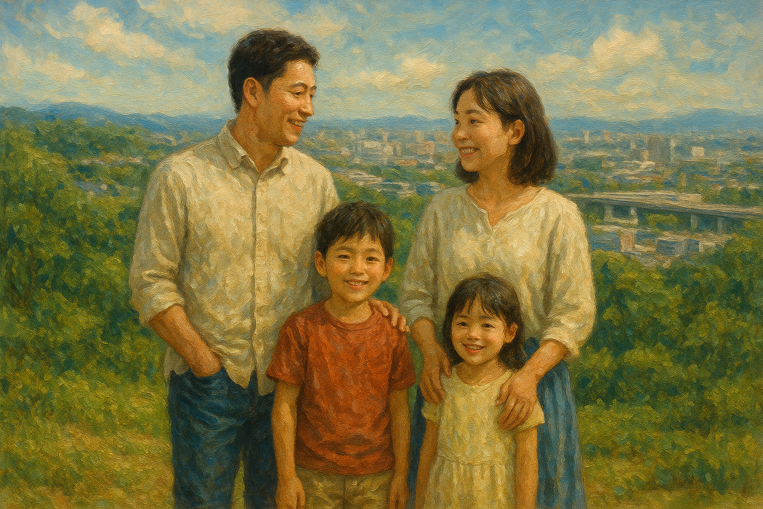 姪浜に移住したファミリーのリアルな体験談：自然と都心の利便性を兼ね備えた住みやすい街