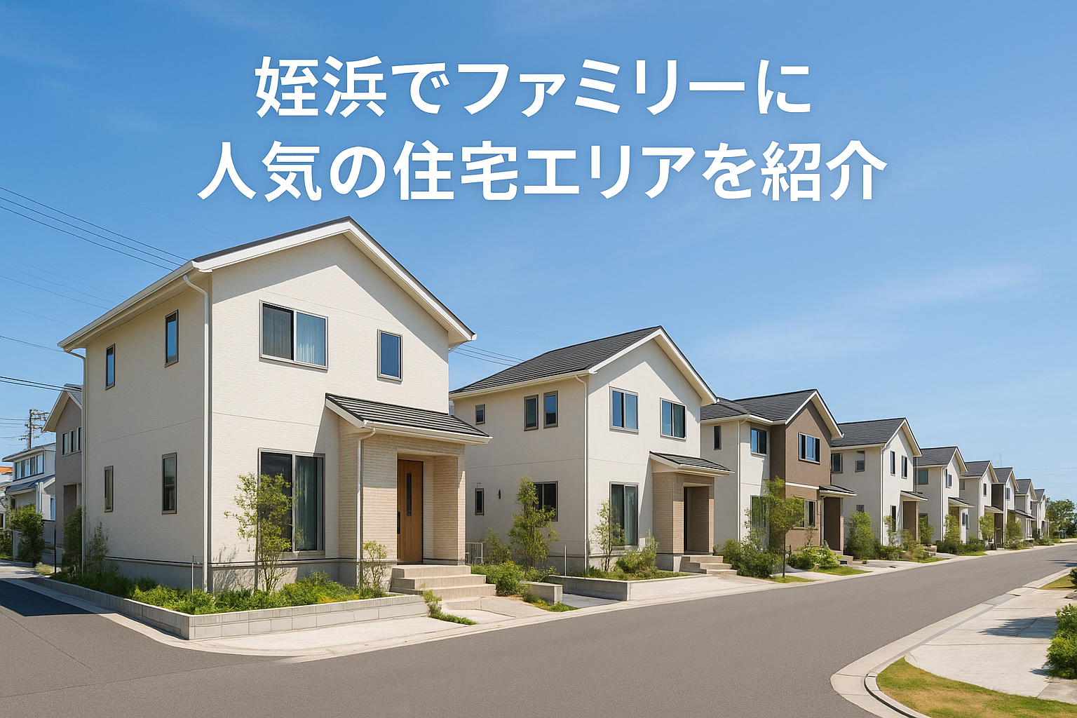 姪浜でファミリーに人気の住宅エリアを紹介